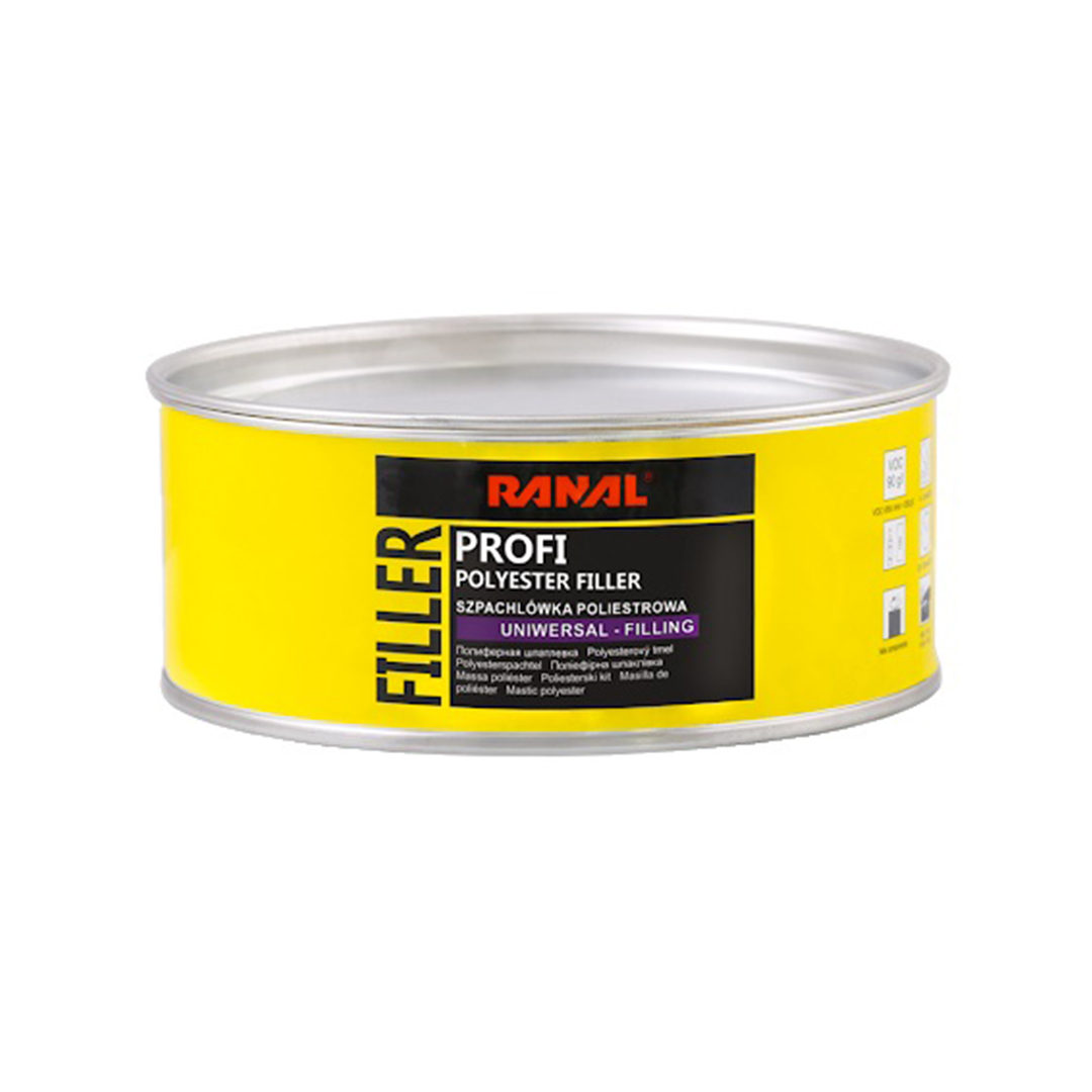 Мелкозернистая шпатлевка Profi (желтая) – 1 кг